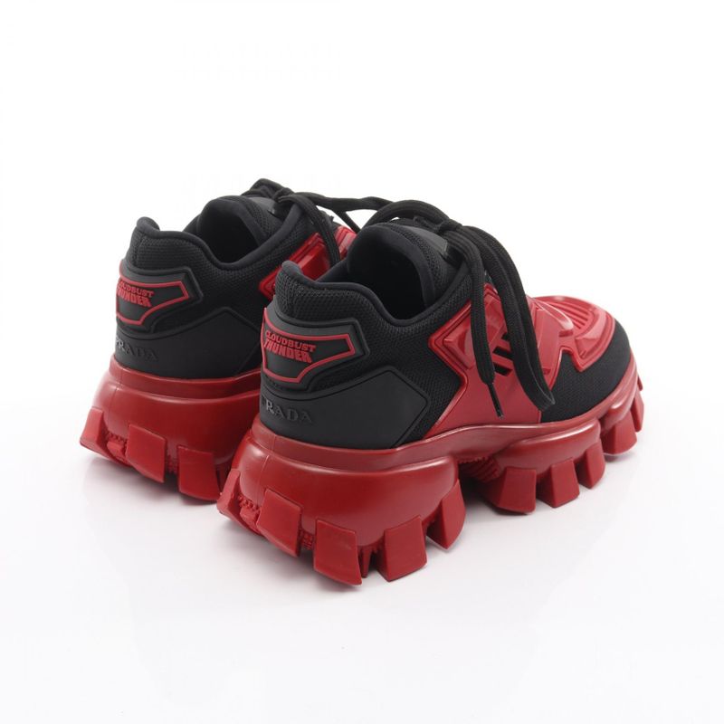 Prada Sneakers Cloudbust Thunder 2 Eg293 Black Red Cloud Bust — view 2