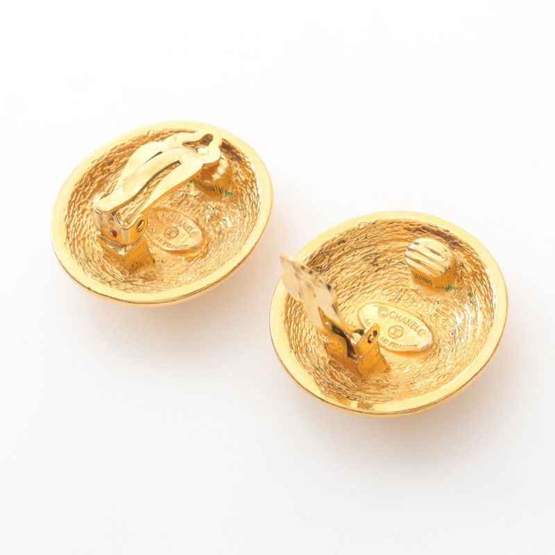 Chanel Earrings Coco Mark GP — view 4