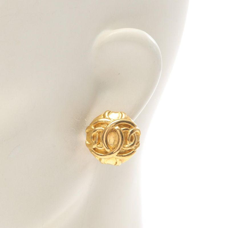 Chanel Earrings Coco Mark GP — view 5