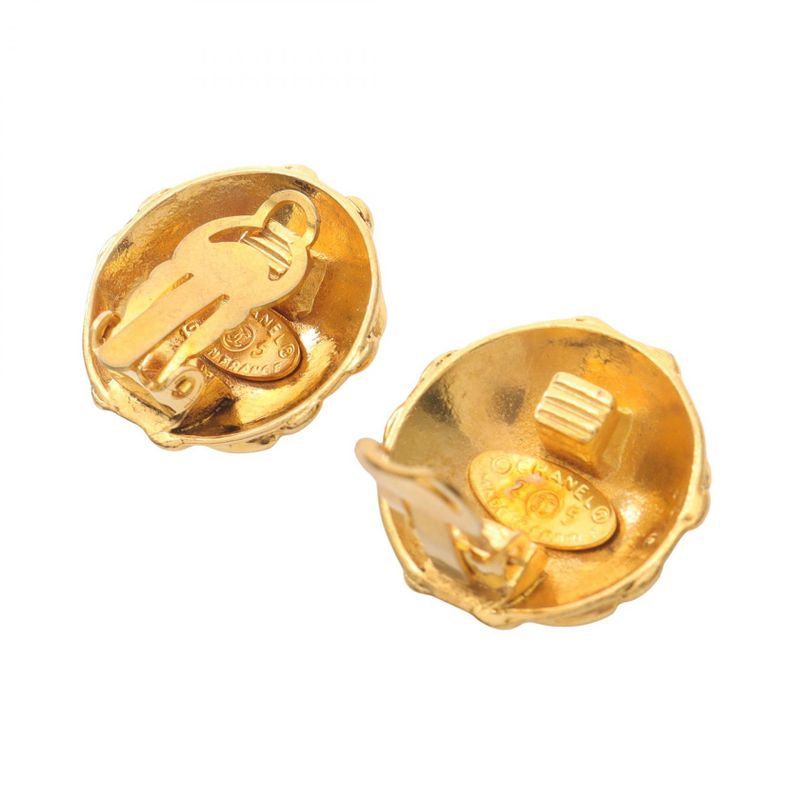 Chanel Earrings Coco Mark GP — view 3