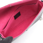 Louis Vuitton Shoulder Bag Pochette Felicie Epi Noir Black Hot Pink — view 3