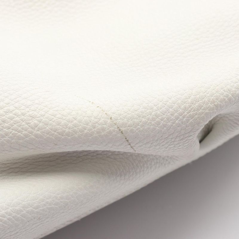 Celine Handbag Bittersweet White Leather Medium — view 9