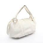 Celine Handbag Bittersweet White Leather Medium — view 2
