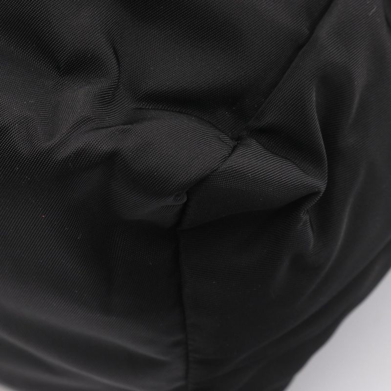 Bottega Veneta Second Bag Clutch Black Nylon — view 6