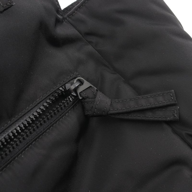 Bottega Veneta Second Bag Clutch Black Nylon — view 9