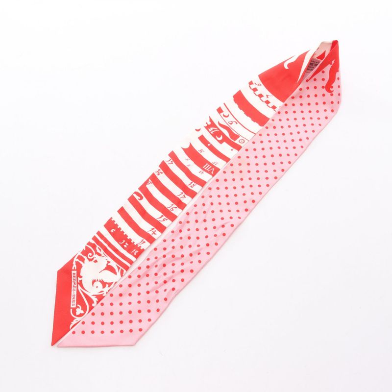 Hermes Scarf Twilly Astrologie A POIS Silk — view 2
