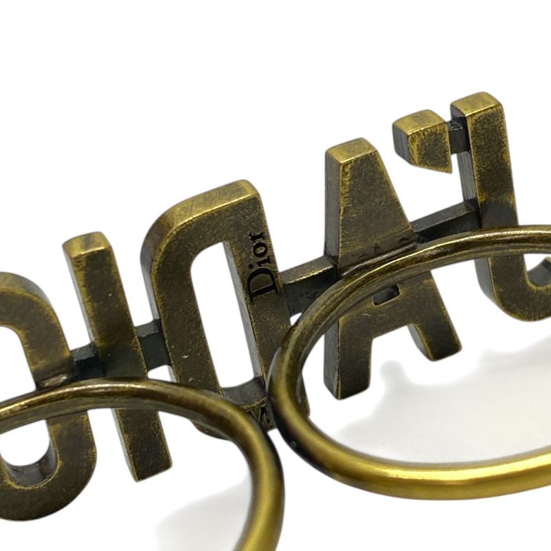 Dior J'a Ring Two Finger Accessories Jewelry Metal Antique — view 6
