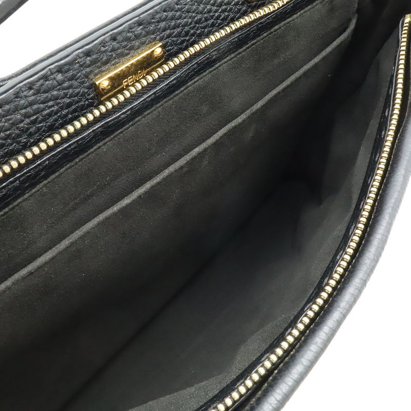 Fendi Selleria Peekaboo Fit Business Bag Briefcase Handbag 2-Way Shoulder — view 8