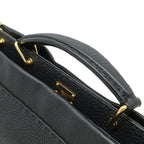 Fendi Selleria Peekaboo Fit Business Bag Briefcase Handbag 2-Way Shoulder — view 4