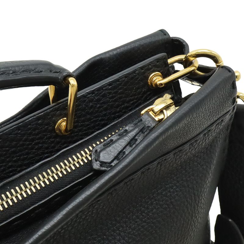 Fendi Selleria Peekaboo Fit Business Bag Briefcase Handbag 2-Way Shoulder — view 7