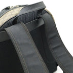 Gucci GG Supreme Backpack Rucksack Sac Daypack Leather Beige Black Silver — view 7