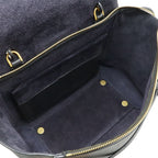 Celine Belt Bag Mini Tote 2-Way Shoulder Grained Calfskin Black — view 6