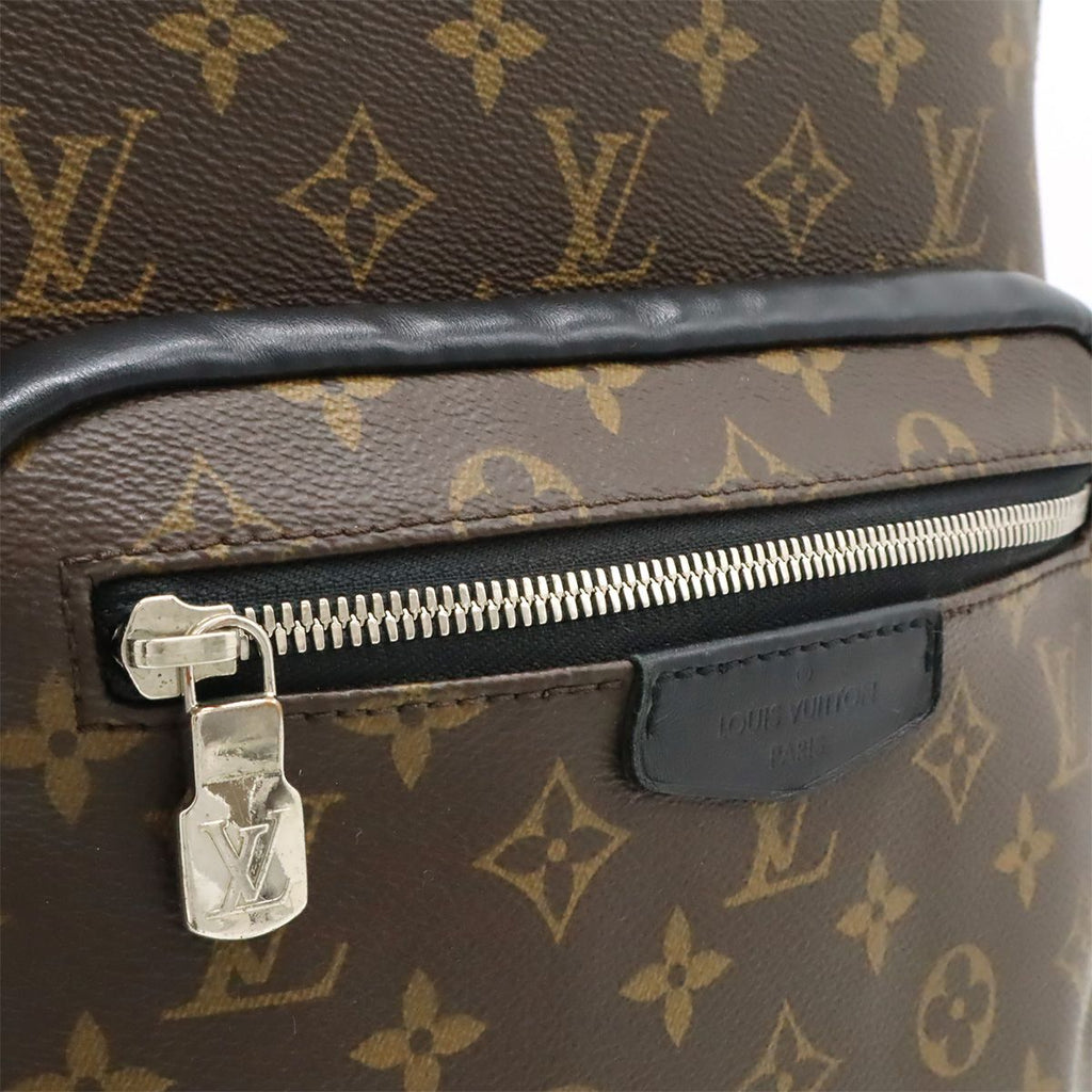 Louis Vuitton Monogram Macassar Josh Backpack Rucksack Shoulder Bag — view 2