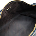 Louis Vuitton Tobago Keepall 50 Boston Bag Travel Purse Leather Navy — view 6