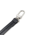 Louis Vuitton Epi Pochette Accessory Pouch Handbag Noir Black Silver Hardware — view 6