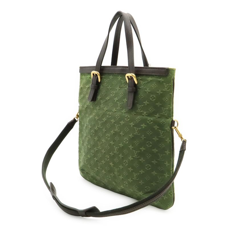 Louis Vuitton Monogram Mini Francoise Tote Bag Handbag 2-Way Shoulder TST — view 2