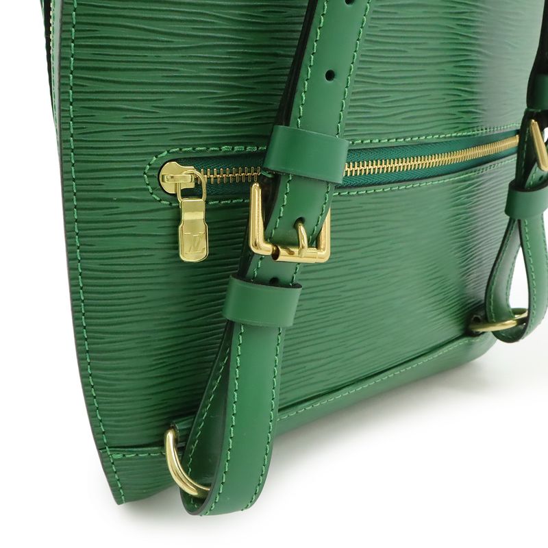 Louis Vuitton Epi Mabillon Rucksack Sac Backpack Shoulder Bag Leather Borneo — view 8
