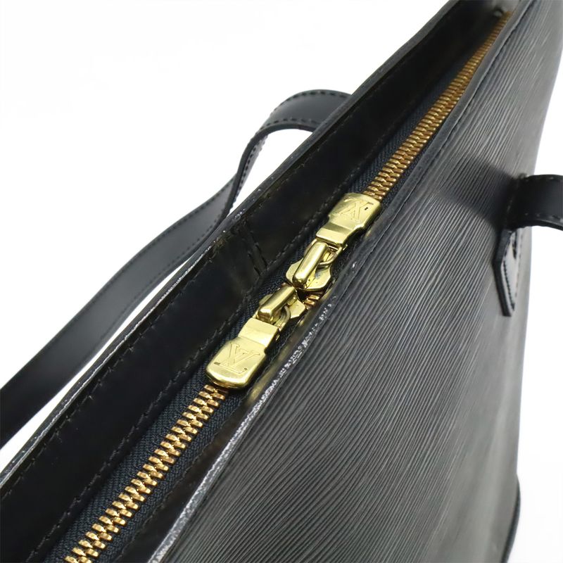 Louis Vuitton Epi Ryu Sac Shoulder Bag Tote Leather Noir — view 6