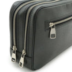 Louis Vuitton Taiga Neo Pavel Second Bag Clutch Leather Ardoise Black — view 6