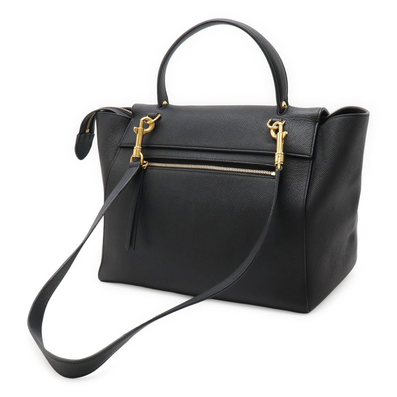 Celine Belt Bag Mini Handbag 2-Way Shoulder Leather — view 2
