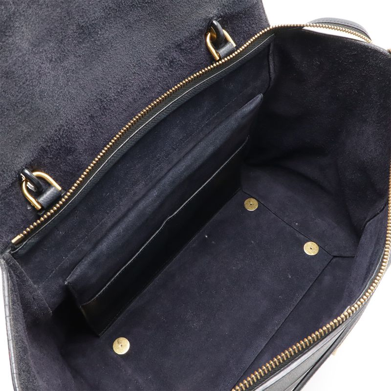 Celine Belt Bag Mini Handbag 2-Way Shoulder Leather — view 6