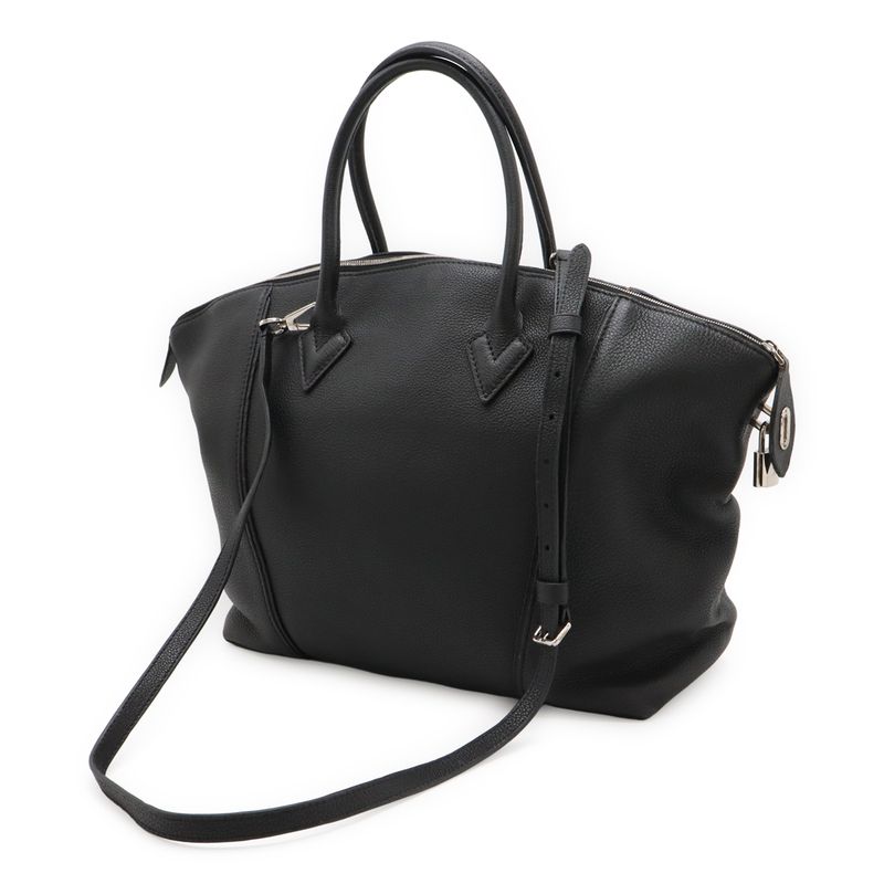 Louis Vuitton Parnasea Lockit MM Tote 2-Way Shoulder Bag Leather — view 2