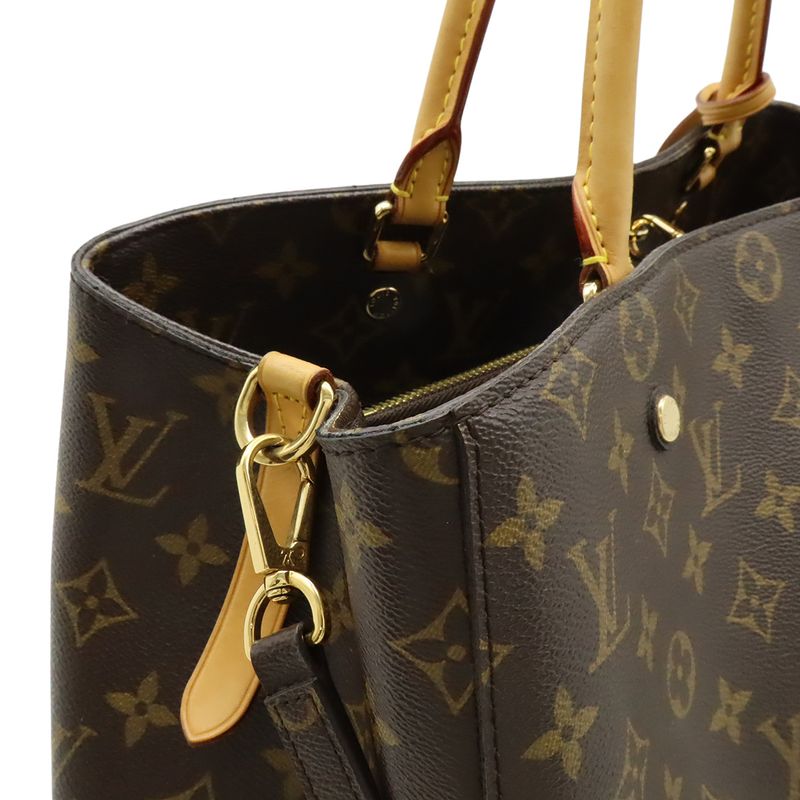 Louis Vuitton Monogram Montaigne GM Tote 2-Way Shoulder Bag Semi-shou — view 5