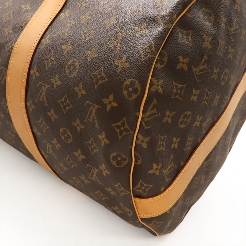 Louis Vuitton Monogram Sac Porochon Boston Bag Travel Purse 2-Way — view 3