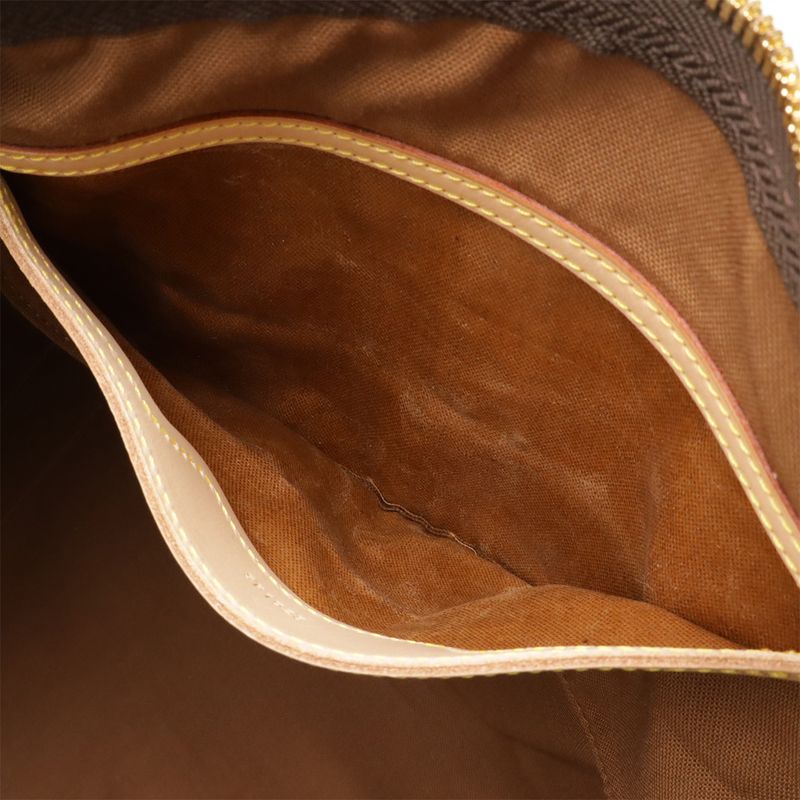 Louis Vuitton Monogram Sac Porochon Boston Bag Travel Purse 2-Way — view 9