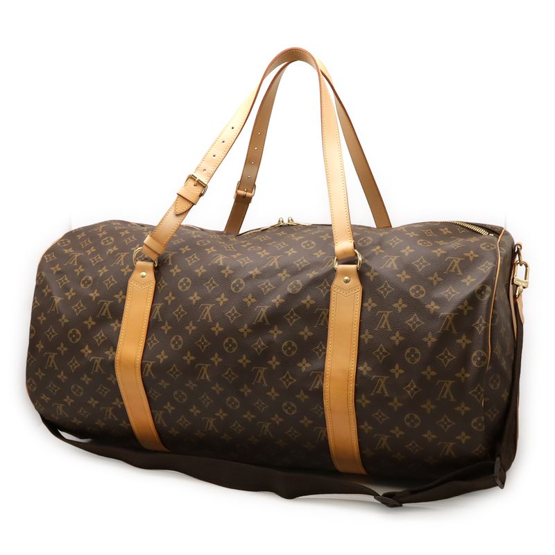 Louis Vuitton Monogram Sac Porochon Boston Bag Travel Purse 2-Way — view 2