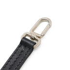 Prada Second Bag Clutch Multi Pouch Leather Nero Black Silver Hardware — view 5