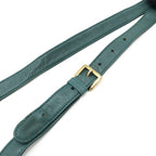 Loewe Flamenco Drawstring Bag Shoulder Crossbody Nappa Leather Blue Green — view 4