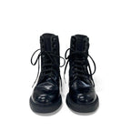 Prada Boots Short Shoes Nylon Leather Black Re-nylon Brushed — view 3