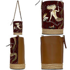 Loewe Shoulder Bag Gate Bucket Brown Paula's Ibiza