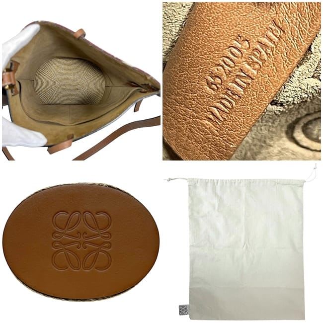 Loewe Shoulder Bag Gate Bucket Brown Paula's Ibiza