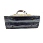 Fendi Handbag Zucca Pattern Brown Canvas Leather 62 Bs172 — view 5