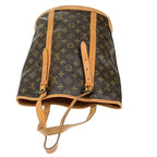 Louis Vuitton Bucket GM Tote Bag Monogram Leather 61 Bs165 — view 6