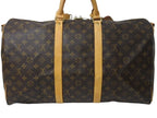 Louis Vuitton Keepall Bandouliere 50 Monogram Canvas Boston Bag — view 3