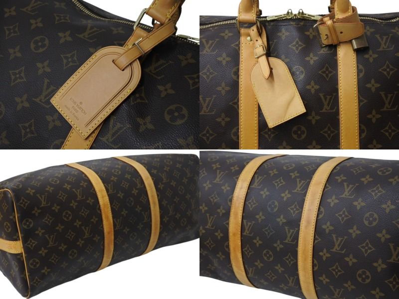 Louis Vuitton Keepall Bandouliere 50 Monogram Canvas Boston Bag — view 7