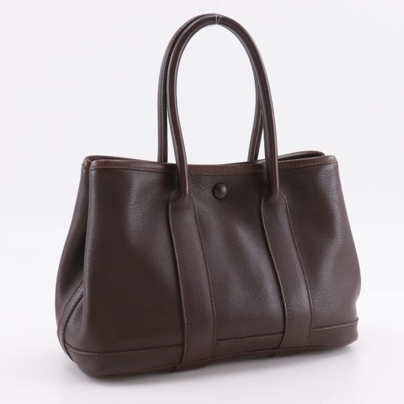 Hermes Garden Twilly Ttpm Bolduc Vaux Swift Brown I Handbag — view 3
