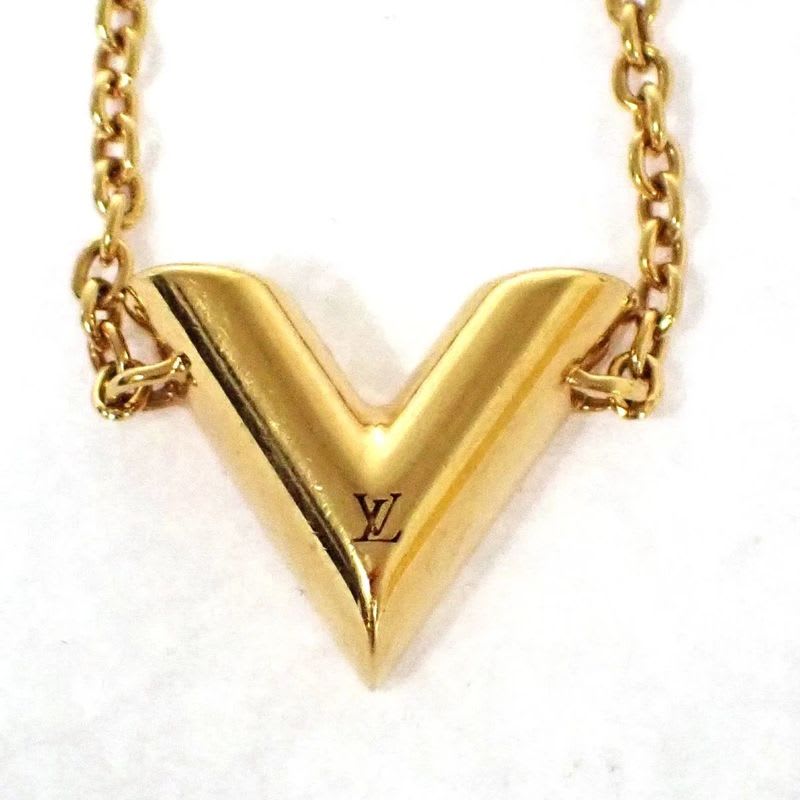 Louis Vuitton Bre Leather Essential V Gold Accessory 36 Bs177 — view 3