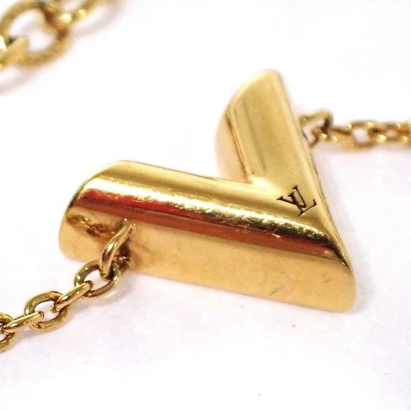 Louis Vuitton Bre Leather Essential V Gold Accessory 36 Bs177 — view 5