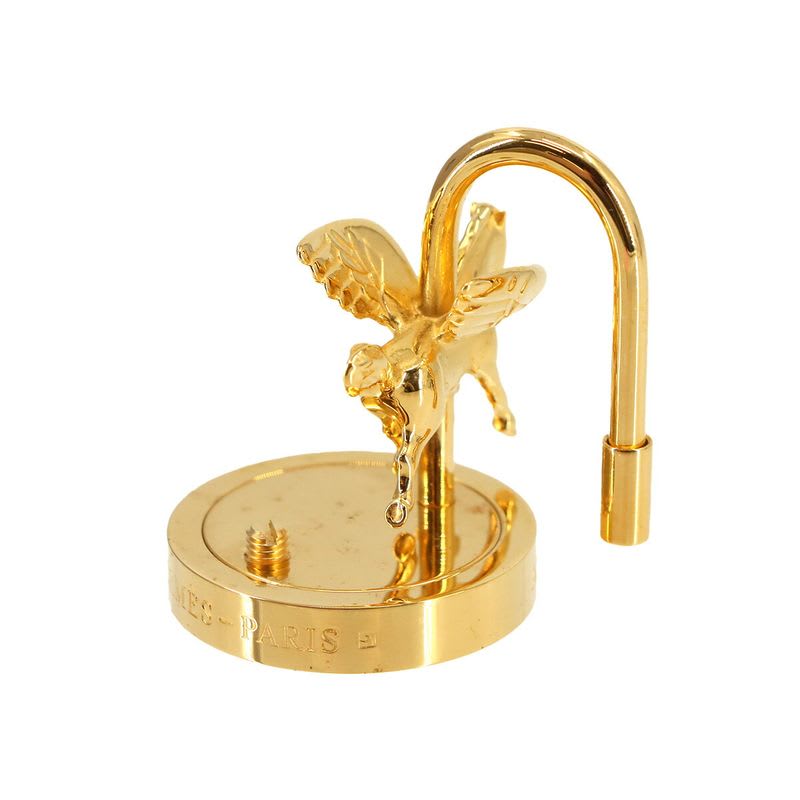 Hermes Cadena Charm Annee de LA Danse 2007 Pegase Pegasus Gold Accessories — view 5