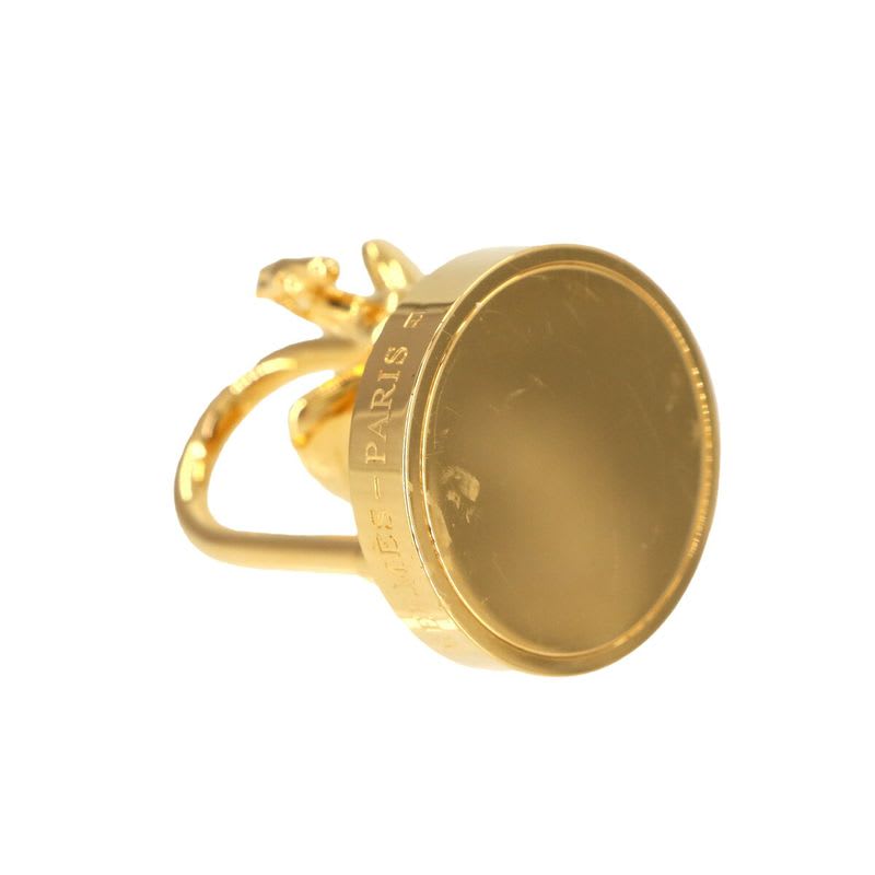 Hermes Cadena Charm Annee de LA Danse 2007 Pegase Pegasus Gold Accessories — view 4