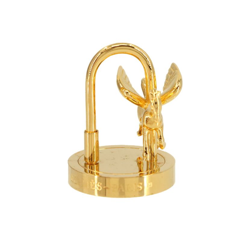 Hermes Cadena Charm Annee de LA Danse 2007 Pegase Pegasus Gold Accessories — view 2