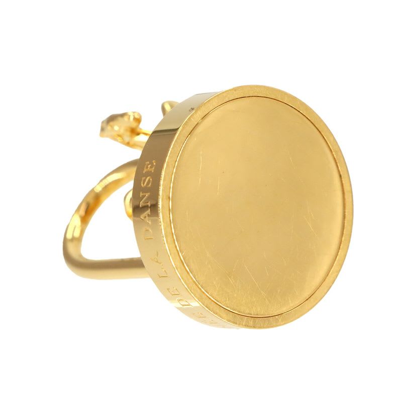 Hermes Cadena Charm Annee de LA Danse 2007 Pegase Pegasus Gold Accessories — view 4