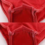 Hermes Deauville PM Canvas Red Handbag — view 4