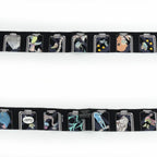 Hermes Twilly Street Navy Multicolor White Pink Yellow — view 5