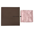 Louis Vuitton Scarf Silk Pink Logo Simple — view 3