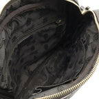 Gucci Guccissima Shoulder Bag Crossbody Leather Dark Brown Gold Hardware — view 7